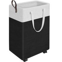 Cesto de roupa suja HomeHacks Rolling Waterproof 90L com rodas