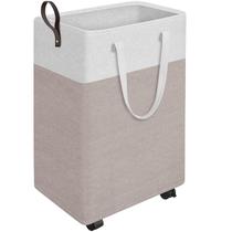 Cesto de roupa suja HomeHacks Rolling Waterproof 90L com rodas