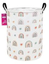 Cesto de roupa suja INGHUA Grande Tecido de Lona Impermeável 50x40cm