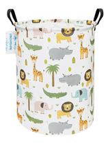 Cesto de roupa suja LANGYASHAN Canvas Tecido Storage Bin Animal