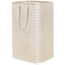 Cesto de roupa suja Lifewit Large Dobrável 80L Bege Impermeável Cesto de roupa suja Lifewit Large Dobrável 80L Bege Impermeável