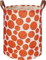 Cesto de roupa suja NTAOHAMPER Basketball Kids impermeável 50x40cm