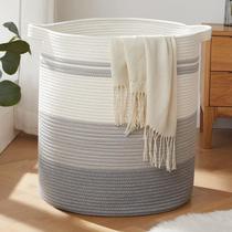 Cesto de roupa suja OIAHOMY 100L Cesto de armazenamento 48x53cm Gradient Grey