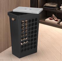 Cesto De Roupa Suja Roupeiro C/ Tampa 43 Litros Arthi 5903-8160 Cesto De Roupa Suja Roupeiro C/ Tampa 43 Litros Arthi 5903-8160