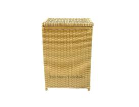 Cesto de Roupa Suja Roupeiro Fibra Sintética 40x25x60 Banana