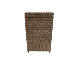 Cesto de Roupa Suja Roupeiro Fibra Sintética 40x25x60 Capuccino