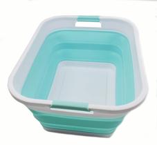 Cesto de roupa suja SAMMART de plástico dobrável 41L (32L de água)