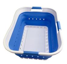 Cesto de roupa suja SAMMART de plástico dobrável 42L (11 galões)