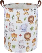 Cesto de roupa suja Sanjiaofen Kids Animal Storage Cesta de algodão