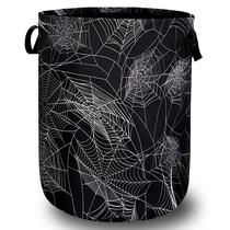 Cesto de roupa suja SELIONLIKN Spider Web Halloween 48L Oxford