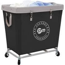 Cesto de roupa suja STORAGE MANIAC 320L Industrial Cart 81x49x79 cm Cesto de roupa suja STORAGE MANIAC 320L Industrial Cart 81x49x79 cm