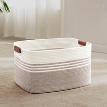 Cesto de roupa suja SunNewt Extra Large Algodão Tecido 60L Bege