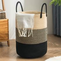 Cesto de roupa suja YOUDENOVA 58L Woven Rope Grande Dobrável