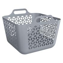 Cesto de Roupa Transportador C/ Alças 30L Multiuso Flexível Lavanderia UZ Cesto de Roupa Transportador C/ Alças 30L Multiuso Flexível Lavanderia UZ