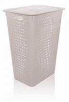 Cesto de Roupas com Tampa Bege CO570 OU