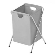 Cesto de Roupas Médio Passerini Cinza