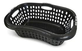 Cesto de Roupas Multiuso Telado Angular Preto 32Lts 25610 Arqplast Cesto de Roupas Multiuso Telado Angular Preto 32Lts 25610 Arqplast