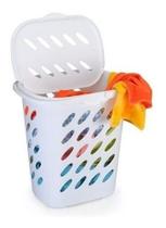 Cesto de Roupas Organizador Decorativo Multiuso 47 Litros