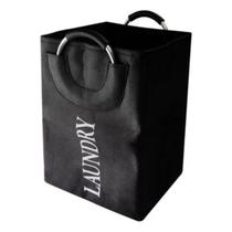 Cesto de Roupas Sujas Laundry com Alça 40L