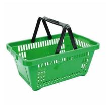 Cesto De Supermercado Verde Ms13 Fundo Vazado - Mercoplasa Cesto De Supermercado Verde Ms13 Fundo Vazado - Mercoplasa