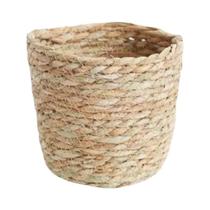Cesto De Vime E Palha Trançada Para Plantas E Flores - Vaso De Jardim E Armazenamento Cesto De Vime E Palha Trançada Para Plantas E Flores - Vaso De Jardim E Armazenamento