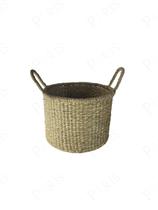Cesto Decorativo em Fibra Natural 25cm 13939P Mart Cesto Decorativo em Fibra Natural 25cm 13939P Mart