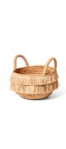 Cesto Decorativo em Fibra Natural 25cm 16391P Mart Cesto Decorativo em Fibra Natural 25cm 16391P Mart
