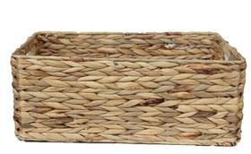 Cesto Decorativo Emma Natural 44x32x17 Diagonal