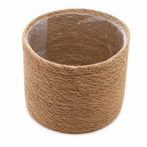 Cesto Decorativo Mayara De Seagrass Tam PP Jolitex Com Forro Cesto Decorativo Mayara De Seagrass Tam PP Jolitex Com Forro