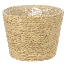 Cesto Decorativo Palha Cachepot Vaso Plantas Organizador Sala Varanda Quarto Enfeite Cesto Decorativo Palha Cachepot Vaso Plantas Organizador Sala Varanda Quarto Enfeite