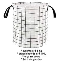 Cesto Dobrável De Roupas, Brinquedos Multiuso Mor Branco Cesto Dobrável De Roupas, Brinquedos Multiuso Mor Branco