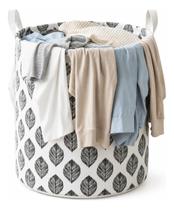 Cesto Dobrável TNT 40L Multiuso com Alças para Roupas e Brinquedos Cesto Dobrável TNT 40L Multiuso com Alças para Roupas e Brinquedos
