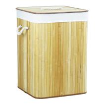 Cesto em Bambu Retangular com Tampa 60cm Cesto em Bambu Retangular com Tampa 60cm