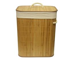 Cesto em bambu retangular