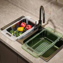 Cesto Escorredor Multiuso Retrátil Ajustável Sortido