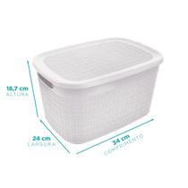 Cesto Europa Juta Médio Cesto Europa Juta Médio