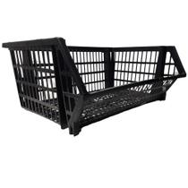 Cesto Expositor MD 25x59x40 cm Preto Braslider Cesto Expositor MD 25x59x40 cm Preto Braslider