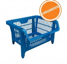 CESTO EXPOSITOR PRÁTICO AZUL 22Lt - PRESTO