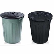 Cesto fechado com tampa 65L Arqplast