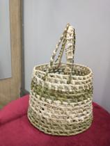 Cesto fibra natural
