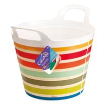 Cesto Flexível 16L Organizador Roupa Brinquedo CasaMia Cesto Flexível 16L Organizador Roupa Brinquedo CasaMia