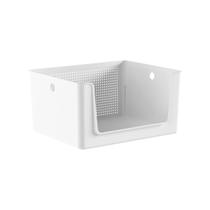 Cesto flow com abertura frontal branco fechado cfw 1000 ou