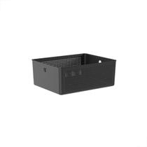 Cesto Flow Organizador Multiuso 34X27X15Cm Preto