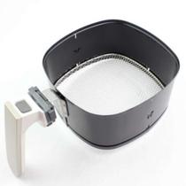 cesto fritadeira walita branca com cabo cinza