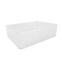 Cesto G Organizador de 24Cm Armário Gaveta Translúcido