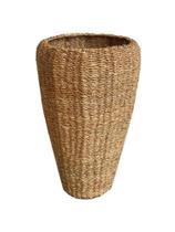 Cesto grande jolitex 43x43x70 cm aruana vaso fibra natural l2052