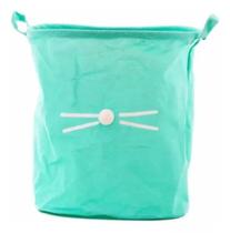 Cesto Grande Organizador Roupa Suja Dobrável Tecido Cesto Grande Organizador Roupa Suja Dobrável Tecido