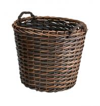 Cesto Grande Porta Lenha Para Lareira Fogão Oval