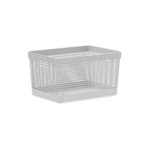 Cesto Grid 20L Branco Oceano Ou Cesto Grid 20L Branco Oceano Ou