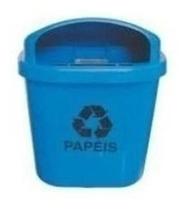 Cesto Individual Coleta Seletiva 40 L Para Poste Ou Parede Cesto Individual Coleta Seletiva 40 L Para Poste Ou Parede